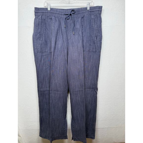 Athleta Indigo Wide Leg Pants - Picture 1 of 5